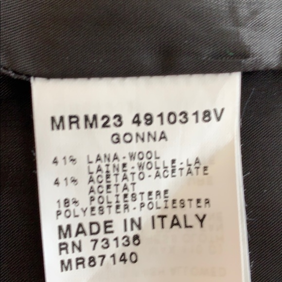 MINT Marina Rinaldi damask tulip skirt BLACK US XL - Picture 7 of 11